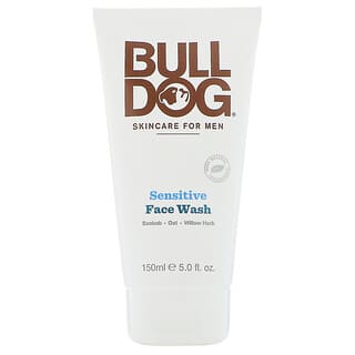Bulldog Skincare For Men, غسول الوجه للبشرة الحساسة، 5 أونصات سائلة (150 مل)