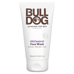 Bulldog Skincare For Men, オイルコントロールフェイスウォッシュ、150ml（5液量オンス） (販売終了商品) 