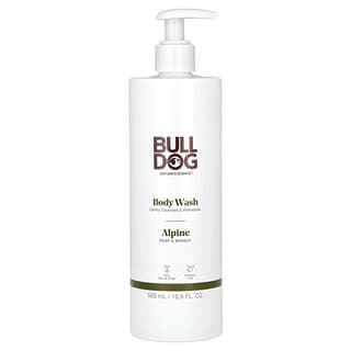 Bulldog Skincare For Men‏, סבון רחצה, Alpine, ‏500 מ"ל (16.9 אונקיות נוזל)