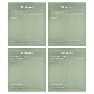 Biodance, 清爽海带深层美容面膜，4 片，每片 1.19 盎司（34 克）