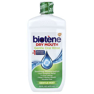 Biotene Dental Products, Enxaguante Bucal Suave para Boca Seca, Hortelã Suave, 473 ml (16 fl oz)