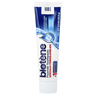 Biotene Dental Products, Fluoride Toothpaste, Fresh Mint Original, 4.3 oz (121.9 g)