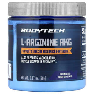 BodyTech (바디텍), L-아르기닌 AKG, 무맛, 90g(3.17oz)