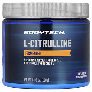 BodyTech, L-citrulline, Fermentée, Non aromatisée, 180 g
