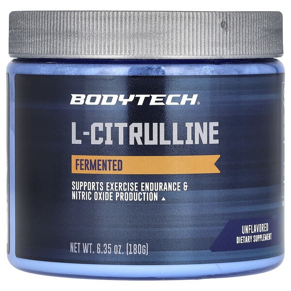L-Citrulline, Fermented, Unflavored, 6.35 oz (180 g)