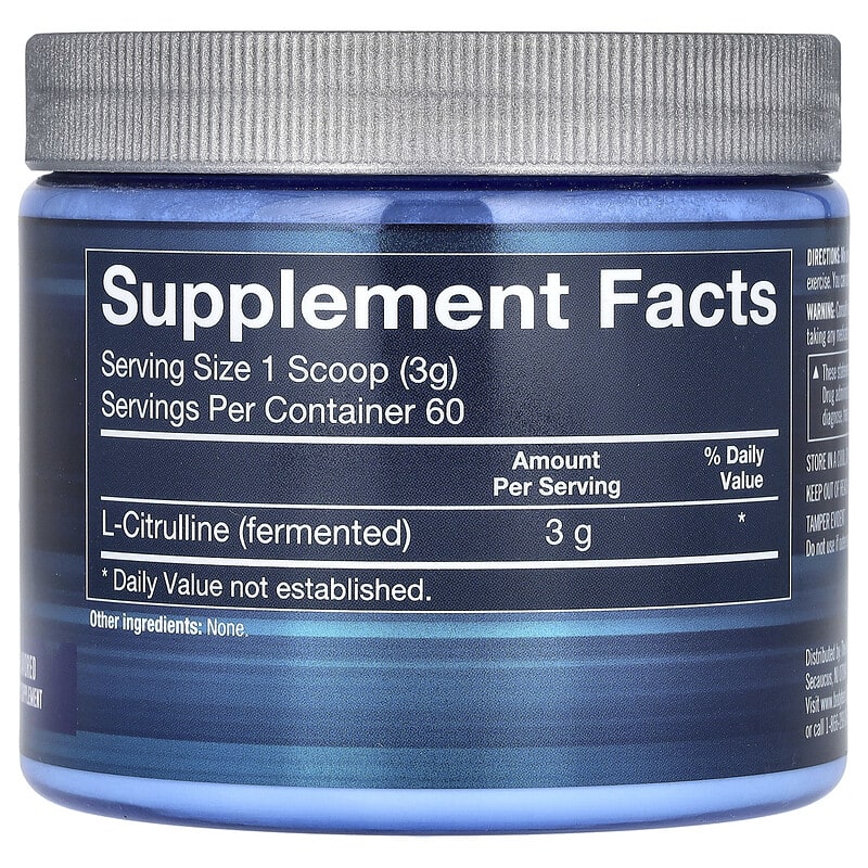 body tech l carnitine L-Citrulline, Fermented, Unflavored, 6.35 oz (180 g) Size:500gm Klow Results Before After Chronic Fatigue Syndrome Supplements