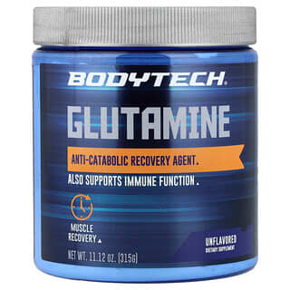 BodyTech, Glutamina, Sin sabor, 315 g (11,12 oz)