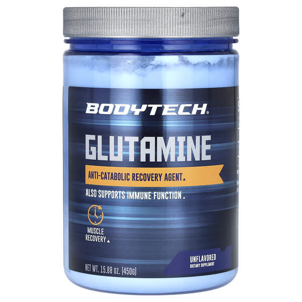 BodyTech, Glutamine, Unflavored, 15.88 oz (450 g)