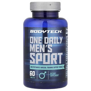 BodyTech, Multivitamínico e Minerais para Homens, One Daily Sport, 60 Comprimidos