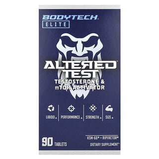 BodyTech, Alted™ 테스트, 테스토스테론 및 mTor 활성화제, 90정