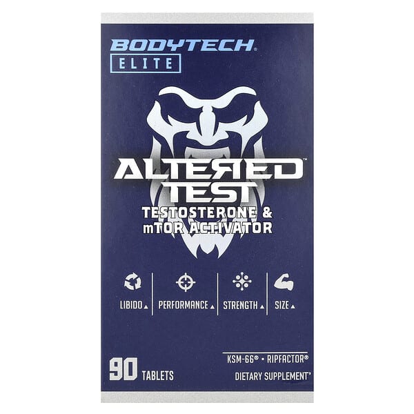 BodyTech, Altered™ Test，睾酮和 mTor 啓動劑，90 片