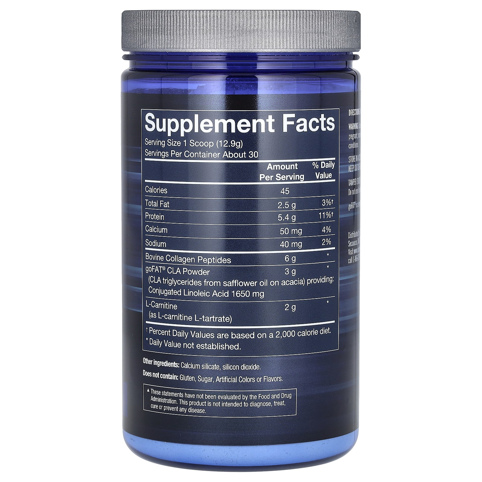 BodyTech, CLA Carnitine Collagen, Unflavored, 13.65 oz (387 g)