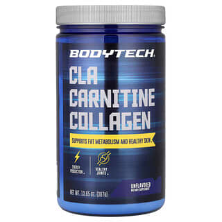 BodyTech (바디텍), CLA 카르니틴 콜라겐, 무맛, 387g(13.65oz)