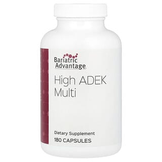 Bariatric Advantage, High ADEK, Multivitamines, 180 capsules