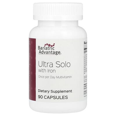Bariatric Advantage, Iron-Free Ultra Solo, 90 Capsules