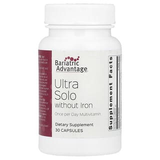 Bariatric Advantage, Ultra Solo without Iron, 30 Capsules