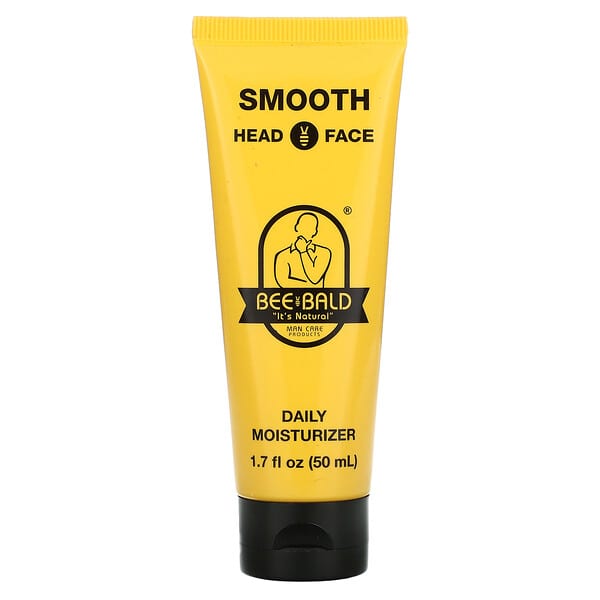Bee Bald, 스무스, 헤드 앤 페이스 데일리 모이스처라이징, 50ml(1.7fl oz)