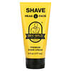 Shave Head & Face, Crema da barba premium, 177 ml