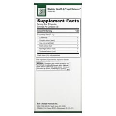 Bell Lifestyle, Bladder Health & Yeast Balance, 60 Veggie Capsules