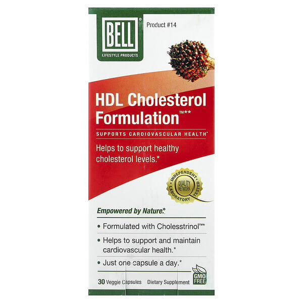 HDL Cholesterol Formulation, 30 Veggie Capsules