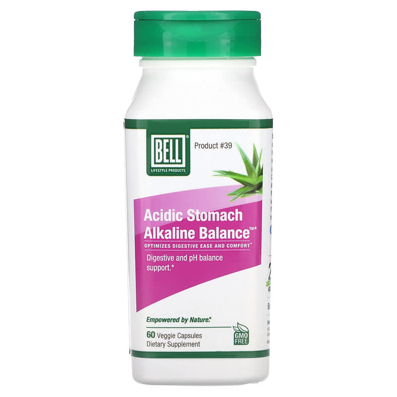 Complément Alimentaire Alcaline Complex - 60 Gélules Pureprotect, Pour équilibrer Le PH Et Soutenir Le Bien-être Général