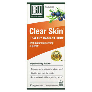 Bell Lifestyle, Clear Skin, 90 Veggie Capsules