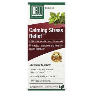 Bell Lifestyle, Beruhigender Stressabbau, 60 pflanzliche Kapseln