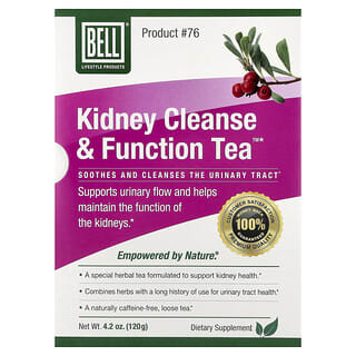 Bell Lifestyle, Té para la función y la limpieza de los riñones™, 120 g (4,2 oz)