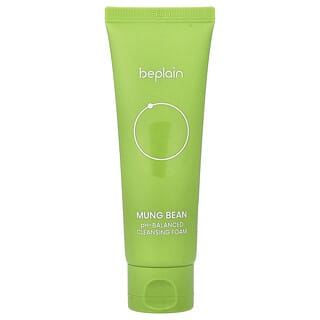 Beplain, Mung Bean, pH-Balanced Cleansing Foam, 2.7 fl oz (80 ml)