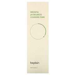 Beplain, Greenful pH-сбалансированная очищающая пенка, 160 мл (5,41 жидк. Унции)