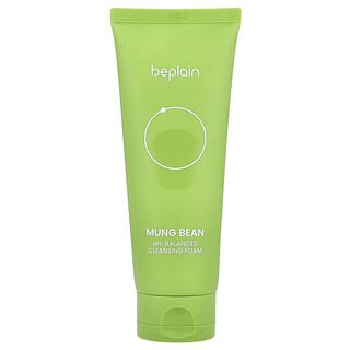 Beplain, Mung Bean pH-Balanced Cleansing Foam, 5.41 fl oz (160 ml)