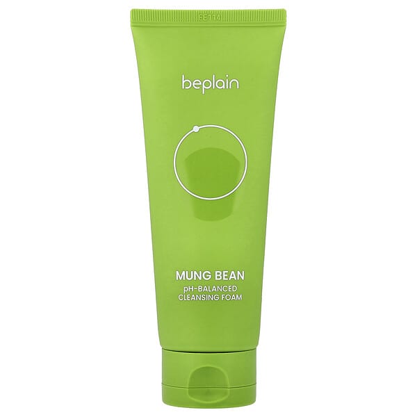 Beplain, 녹두, pH 균형 클렌징 폼, 160ml(5.41fl oz)