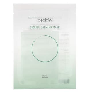 Beplain, Cicaful Calming Beauty Mask, 10 Blätter, je 27 g (0,95 oz.)