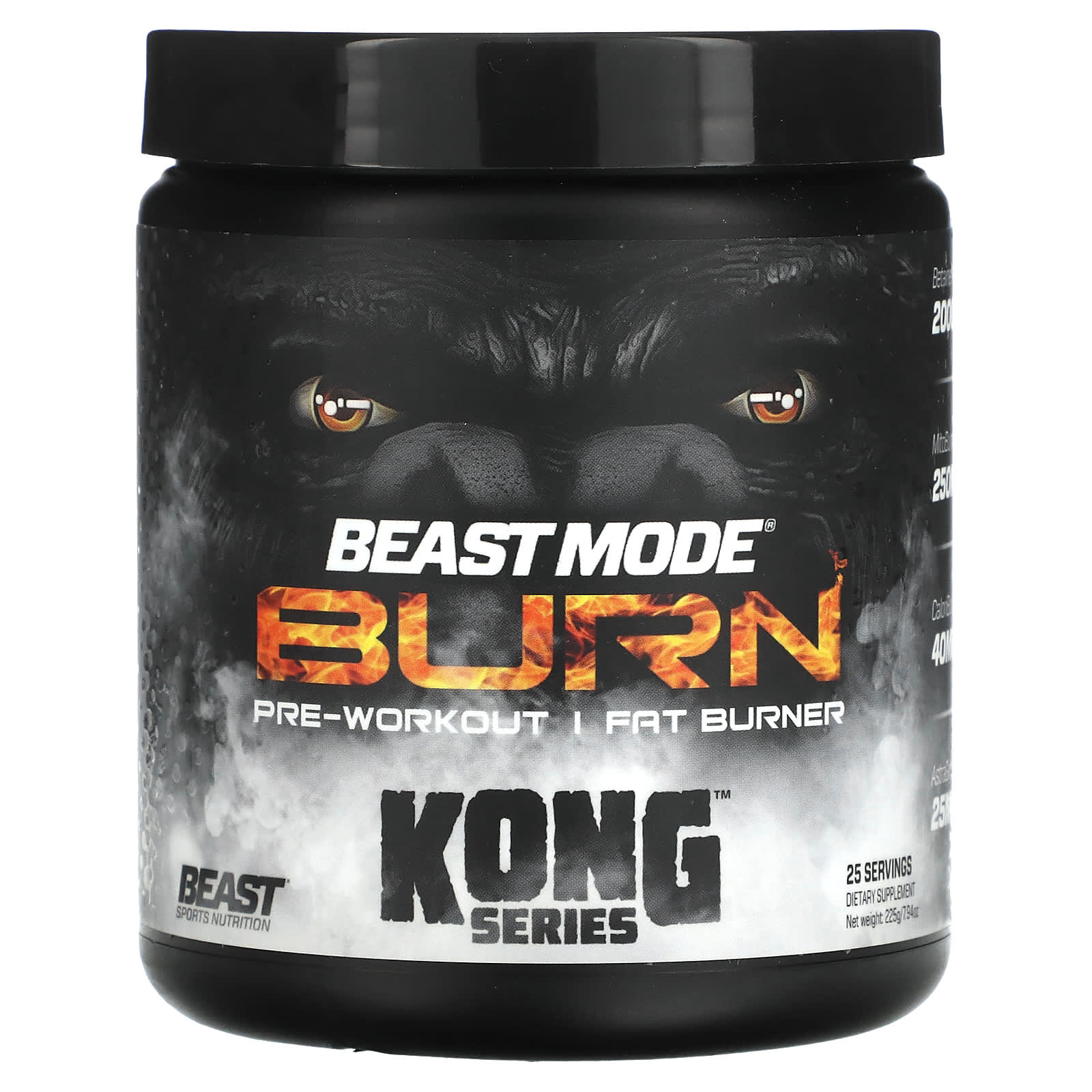 Kong Series, Beast Mode Burn, Peach Sangria, 7.94 oz (225 g) Kong Series, Beast Mode Burn, Peach Sangria, 7.94 oz (225 g)