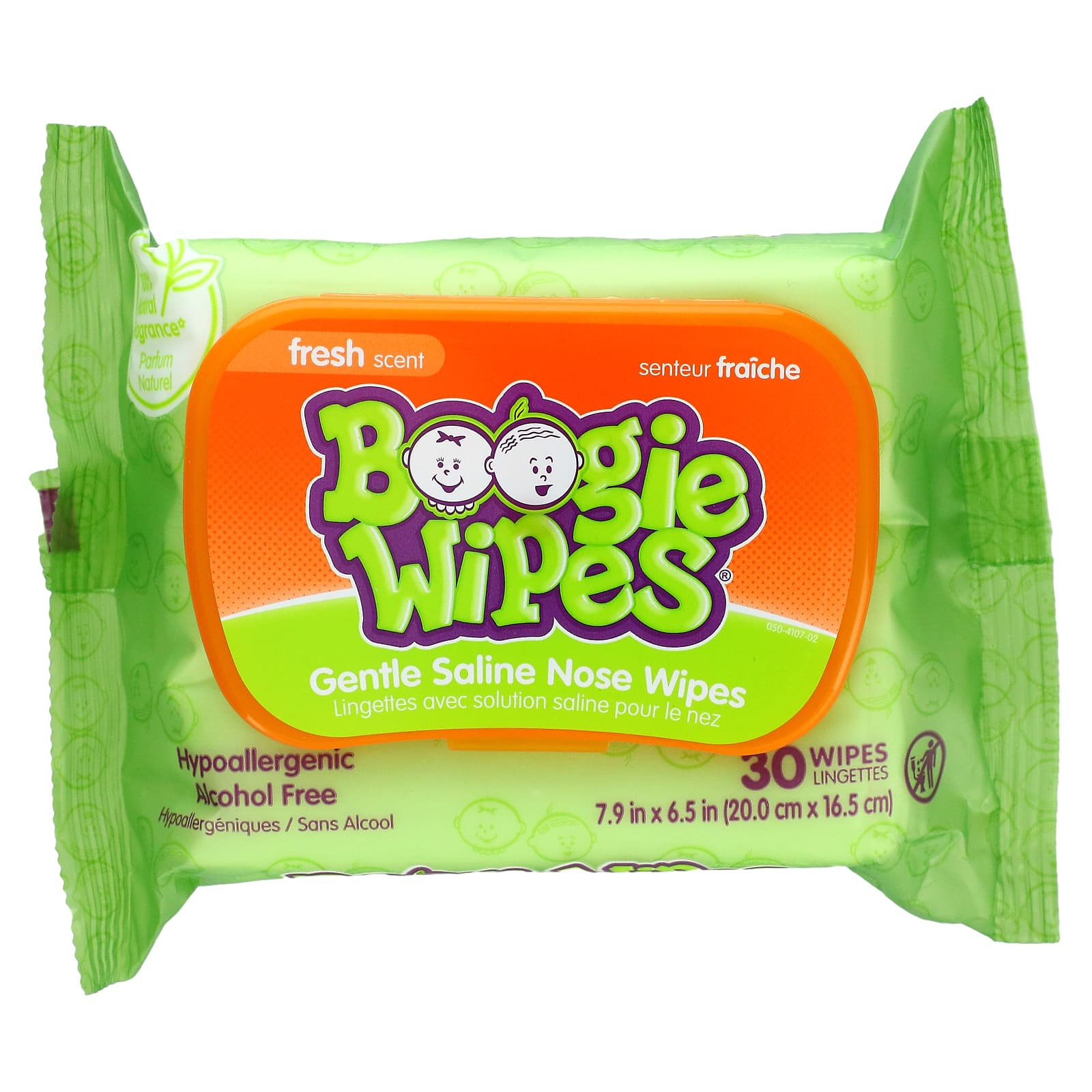 3 Pack Boogie Wipes Fresh Scent 30 Each 
