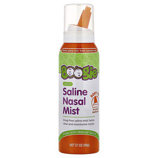 Boogie Wipes, Saline Nasal Mist, Fresh Scented Ring, 3.1 oz (89 g)