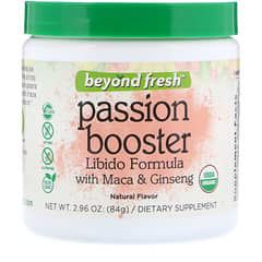 Beyond Fresh, Passion Booster, Libido Formula with Maca & Ginseng, Natural Flavor, 2.96 oz (84 g) (Wycofany produkt) 