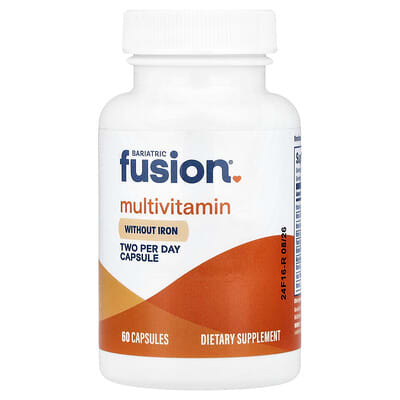 Bariatric Fusion, Iron-Free Multivitamin, 60 Capsules