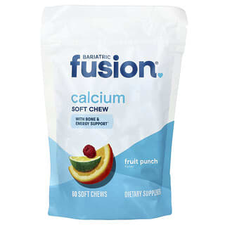 Bariatric Fusion, Calcium Soft Chew, Frugtpunch, 60 bløde tyggetabletter