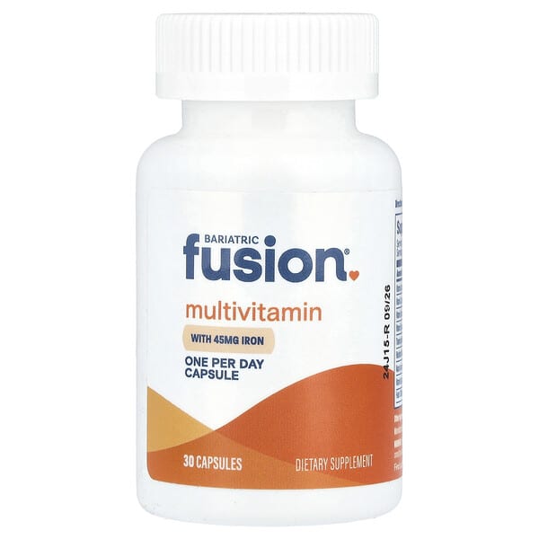 Multivitamin With Iron, 30 Capsules