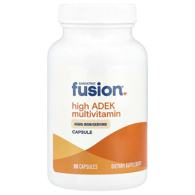 Bariatric Fusion, High ADEK Multivitamin , 90 Capsules