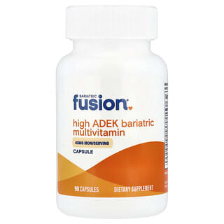 Bariatric Fusion, Мультивитамины с высоким содержанием ADEK, 90 капсул