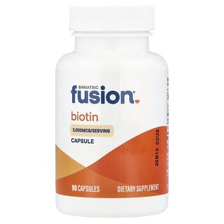 Bariatric Fusion, Biotina, 5000 mcg, 90 cápsulas
