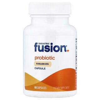 Bariatric Fusion, Probiotic Capsules, 100 mg (10 Billion CFU), 60 Capsules