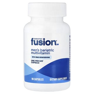 Bariatric Fusion, мультивитамины с железом для мужчин, 90 капсул