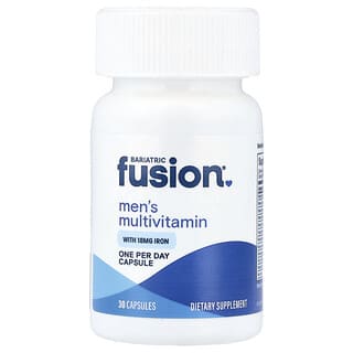 Bariatric Fusion, Multivitamines pour hommes avec du fer, 30 capsules