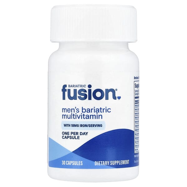 Bariatric Fusion, Men's Multivitamin With Iron, 30 Capsules — product photo 1