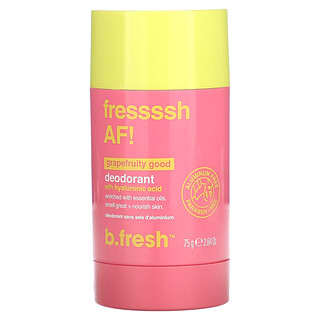b.fresh, Deodorant with Hyaluronic Acid, Grapefruity Good, 2.64 oz (75 g)