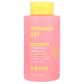 b.fresh‏, "סבון רחצה ממריץ, אשכולית, 16 אונקיות נוזל (473 מ""ל)"