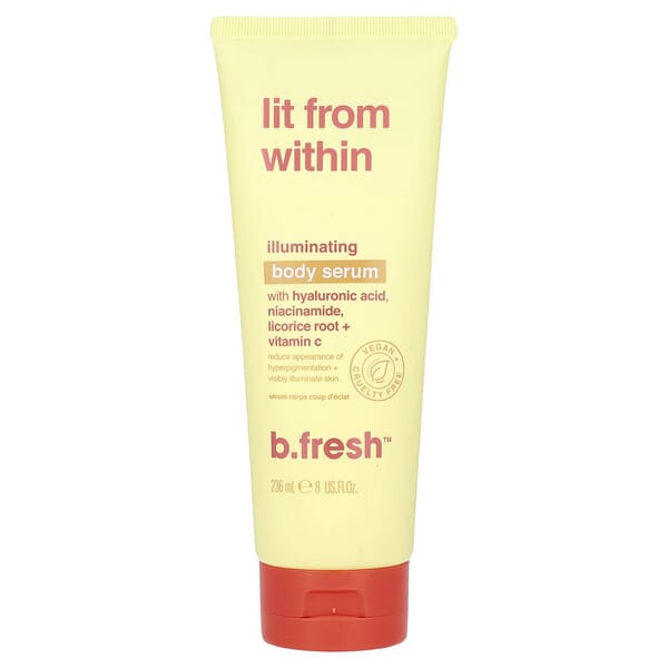 b.fresh, Lit From In-Within, 일루미네이팅 바디 세럼, 236ml(8fl oz)